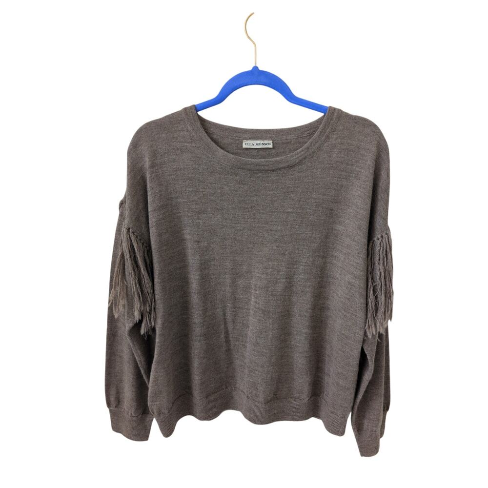 Ulla Johnson Alpaca Fringe Sweater size M